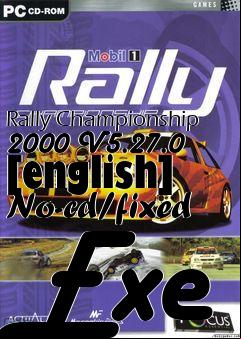 Box art for Rally Championship 2000
V5.27.0 [english] No-cd/fixed Exe