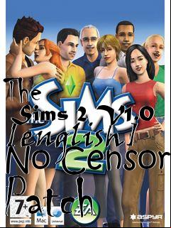 Box art for The
      Sims 2 V1.0 [english] No Censor Patch