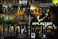 Box art for Splinter
      Cell: Pandora Tomorrow V1.31 [euro] Mini Backup Image