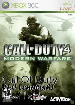 Box art for Call
Of Duty V1.0 [english] Blood Patch