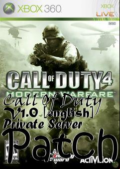 Box art for Call
Of Duty V1.0 [english] Private Server Patch