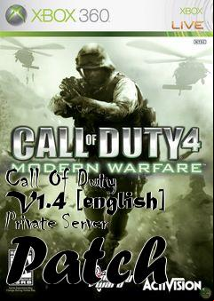 Box art for Call
Of Duty V1.4 [english] Private Server Patch