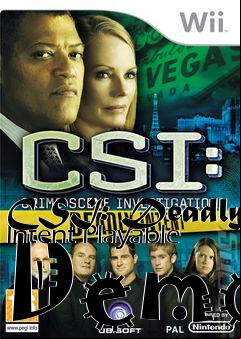 Box art for CSI: Deadly Intent Playable Demo