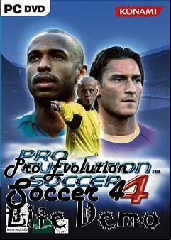 Box art for Pro Evolution Soccer 4 Lite Demo