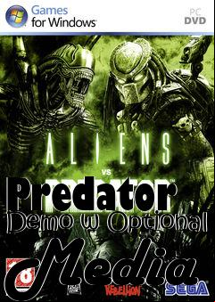 Box art for Predator Demo w Optional Media