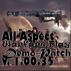 Box art for All Aspect Warfare Playable Demo Patch v. 1.00.35
