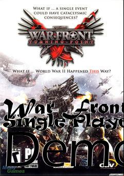 Box art for War Front Single Player Demo