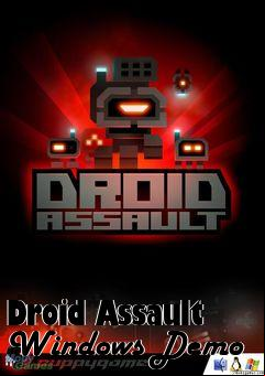 Box art for Droid Assault Windows Demo