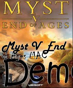 Box art for Myst V End of Ages MAC Demo