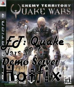 Box art for ET: Quake Wars v2.0 Demo Server Hotfix
