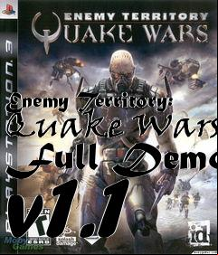 Box art for Enemy Territory: Quake Wars Full Demo v1.1