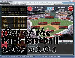 Box art for Out of the Park Baseball 2007 v.2.0.1