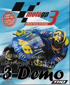 Box art for MOTOGP Ultimate Racing Technology 3 Demo