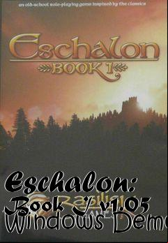 Box art for Eschalon: Book I v1.05 Windows Demo