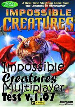 Box art for Impossible Creatures Multiplayer Test v.1.07