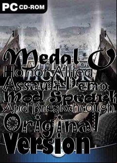 Box art for Medal Of Honor Allied Assault Demo Mod Spearhead And Breakthrough Original Version