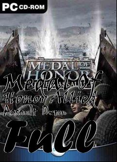 Box art for Medal Of Honor Allied Assault Demo Full