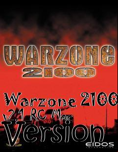 Box art for Warzone 2100 v2.1 RC Mac Version