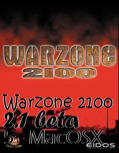 Box art for Warzone 2100 2.1 beta 5 - MacOSX