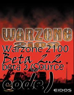 Box art for Warzone 2100 Beta  2.2 beta 2 (Source code)