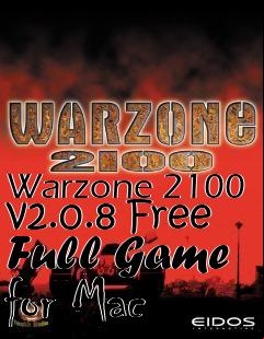 Box art for Warzone 2100 v2.0.8 Free Full Game for Mac