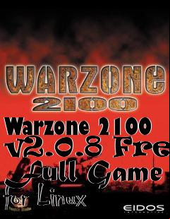 Box art for Warzone 2100 v2.0.8 Free Full Game for Linux