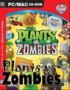 Box art for Plants vs Zombies