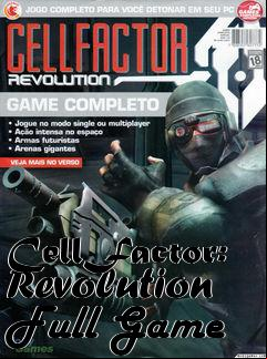 Box art for CellFactor: Revolution Full Game