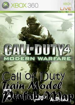 Box art for Call of Duty Train Model Prefab Map