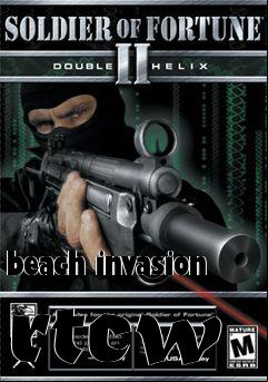 Box art for beach invasion rtcw