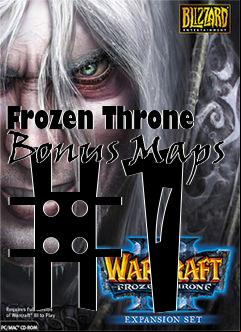 Box art for Frozen Throne Bonus Maps #1