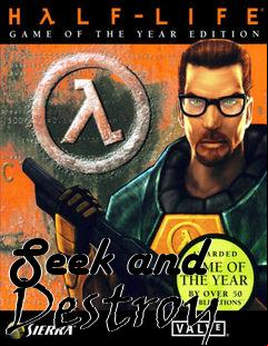 Box art for Seek and Destroy