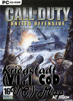 Box art for Kriegstadt (V1.1 CoD   UO) Map