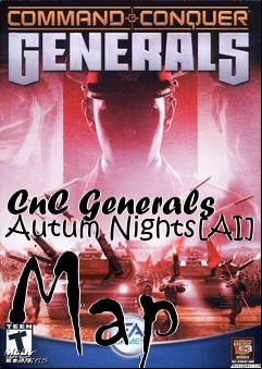 Box art for CnC Generals Autum Nights[AI] Map