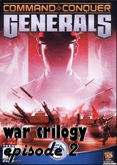 Box art for war trilogy episode 2