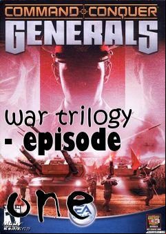 Box art for war trilogy - episode one