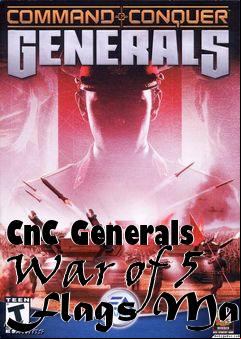 Box art for CnC Generals War of 5 Flags Map