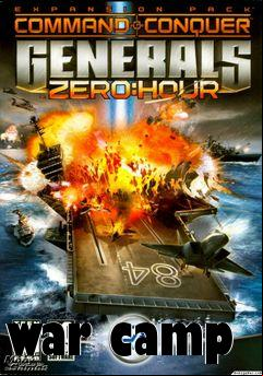Box art for war camp