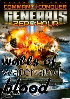 Box art for walls of water and blood