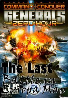 Box art for The Last Battle in Europa Map