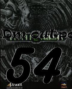 Box art for Dm outpost 54