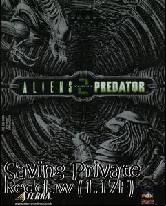 Box art for Saving Private Redclaw (1.17F)