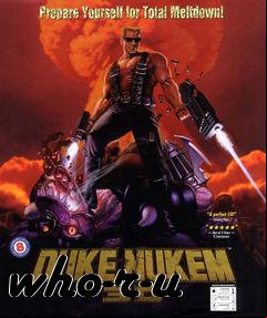 Box art for who-r-u