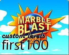 Box art for custom levels first100