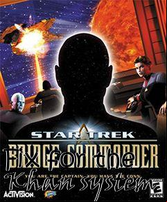 Box art for Fix for the Khan system
