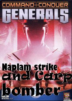 Box art for Naplam strike and Carpet bomber