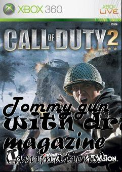 Box art for Tommy gun with drum magazine ( animations)