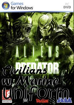Box art for Civilians w. Marine uniform