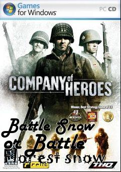 Box art for Battle Snow or Battle Florest snow