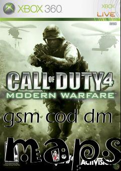 Box art for gsm cod dm maps